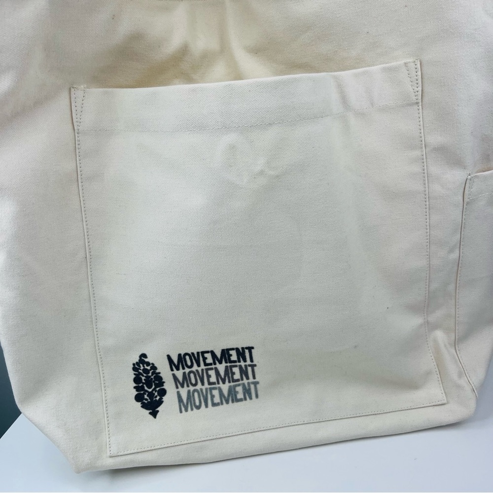 FP Movement By Free People Canvas Early Riser Gym Workout Yoga Sling Tote Bag - Picture 5 of 13